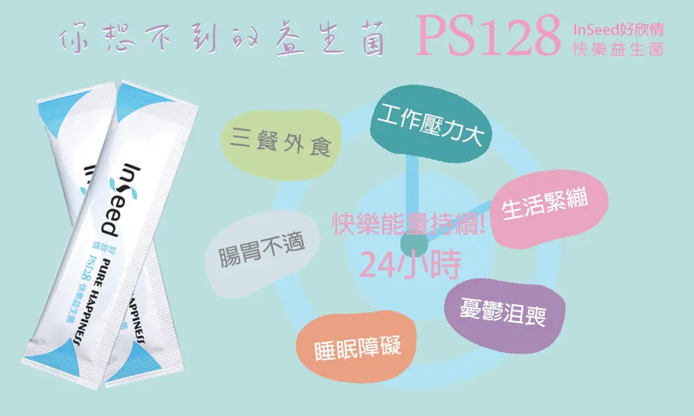 PS128益生菌快樂益生菌