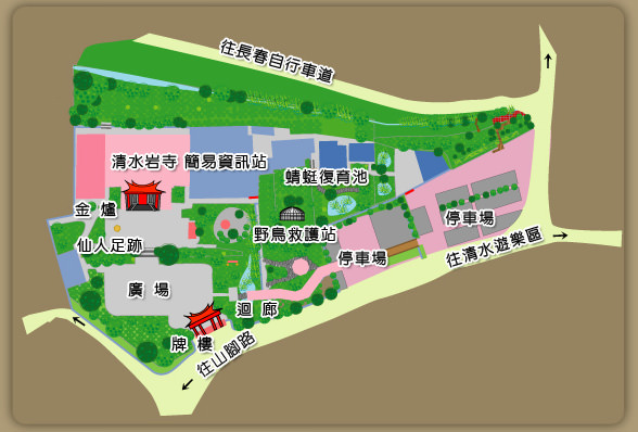 清水岩寺地圖