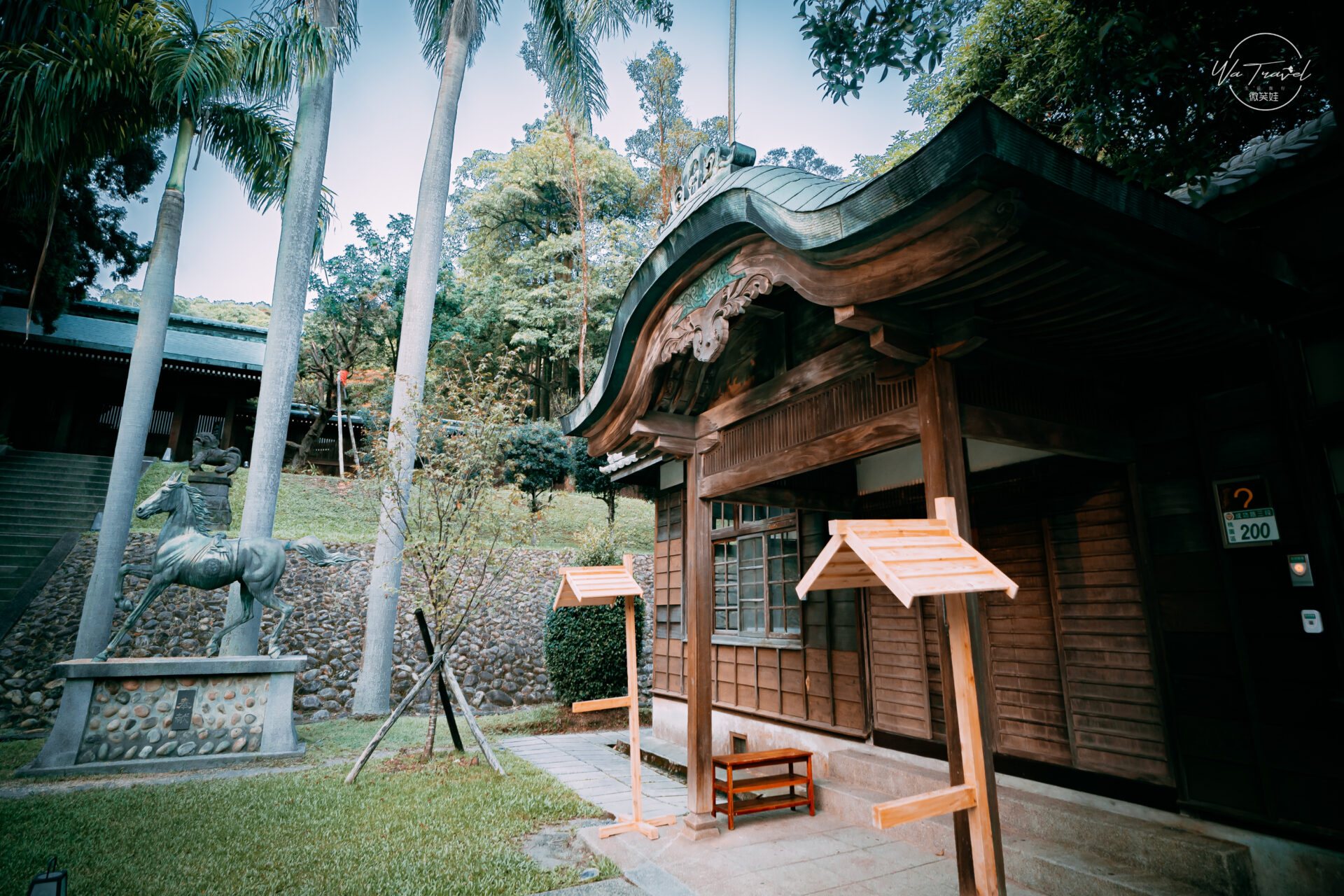 桃園神社偽出國到日本鯉魚流光祭全台最完整的鳥居與神社 桃園 微笑娃生活旅行 冷娃一隊