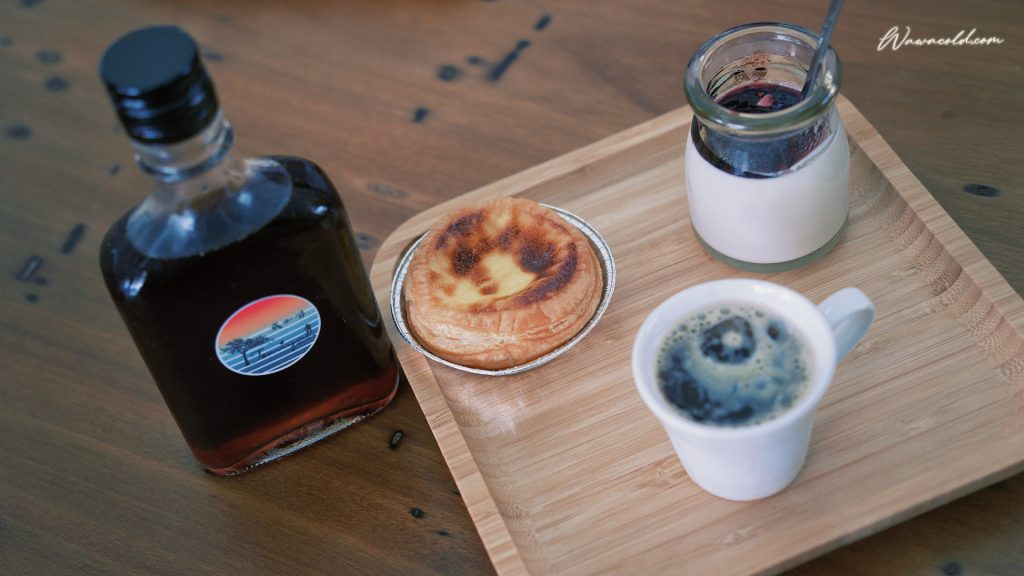 讓人捨不得吃完的手作蛋塔與鮮奶酪