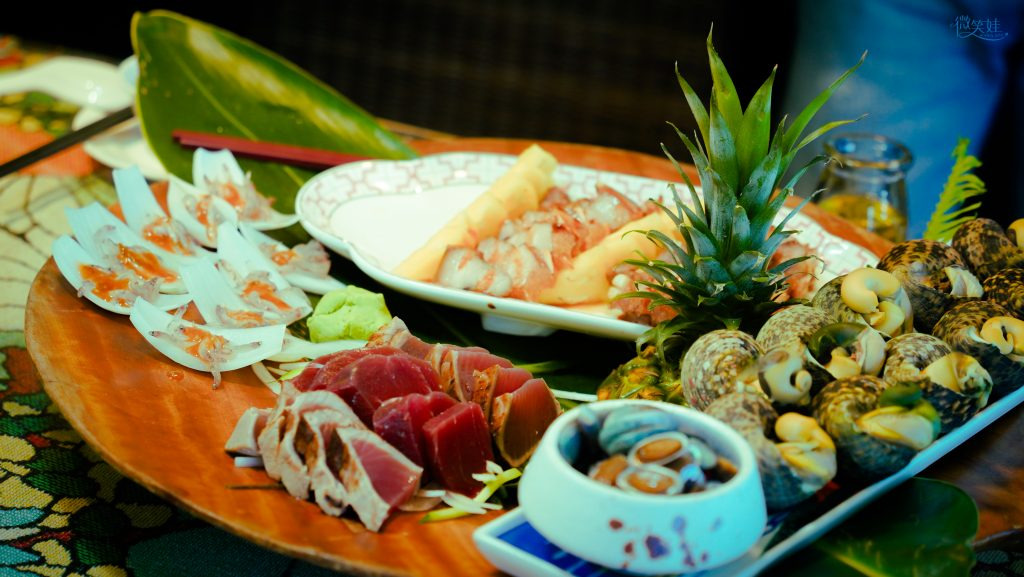 成功漁港的驕傲：黑潮生魚片