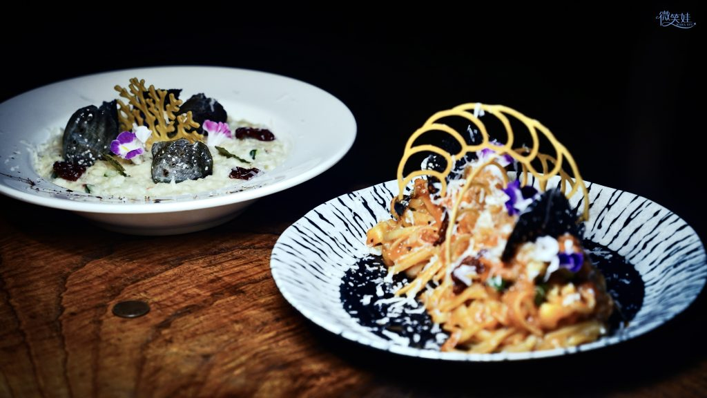 海鮮燉飯與哇沙米鮑魚的鮮甜碰撞