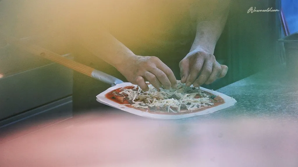 現點現做的手作披薩