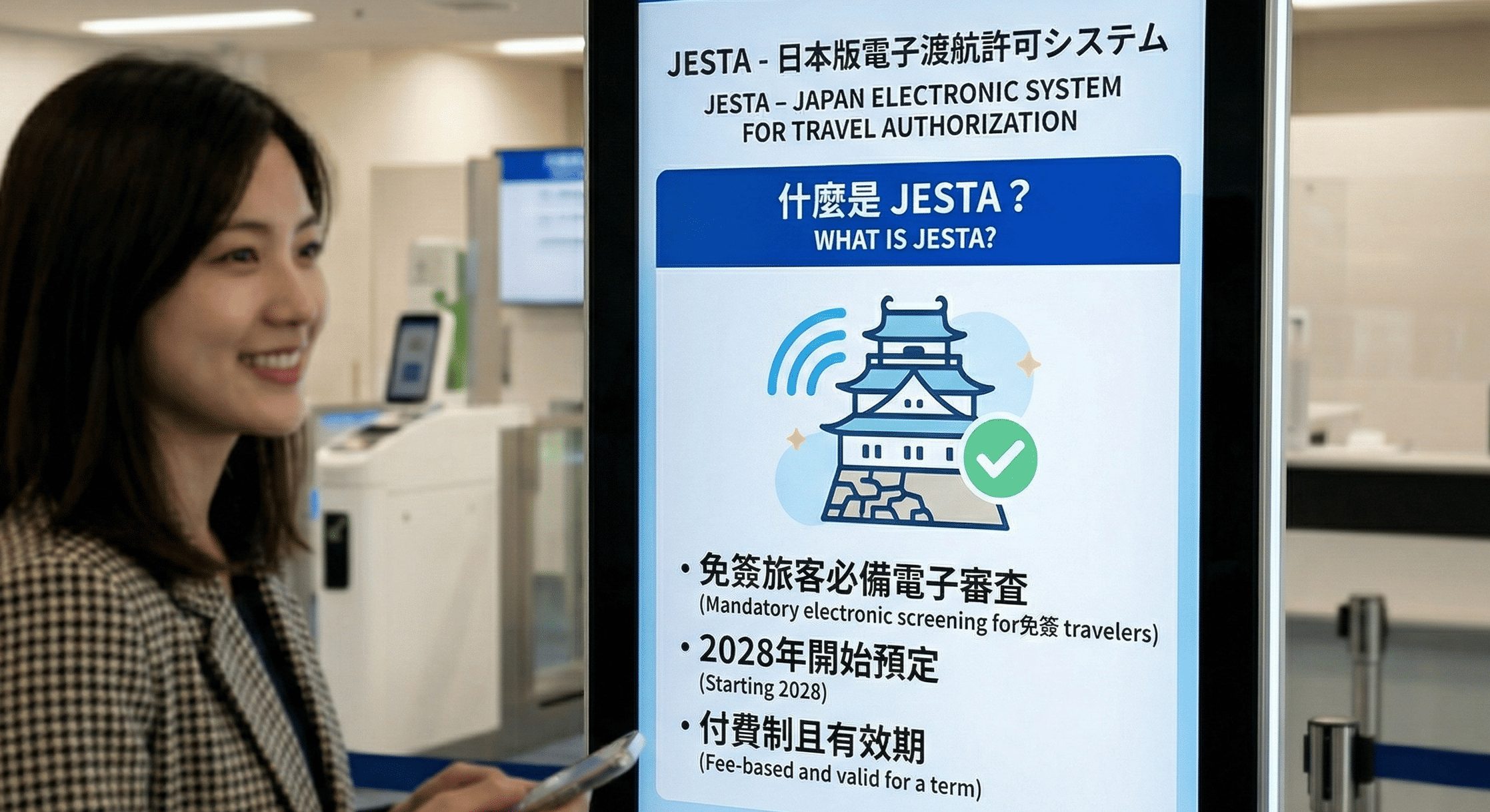 什麼是 JESTA？日本版電子旅遊授權系統初登場