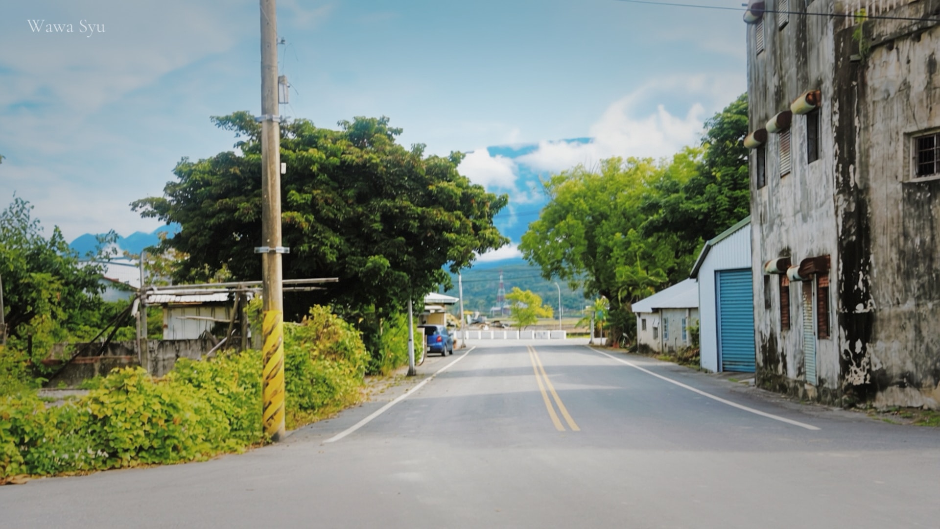 嵐文人旅店 鄉村風景